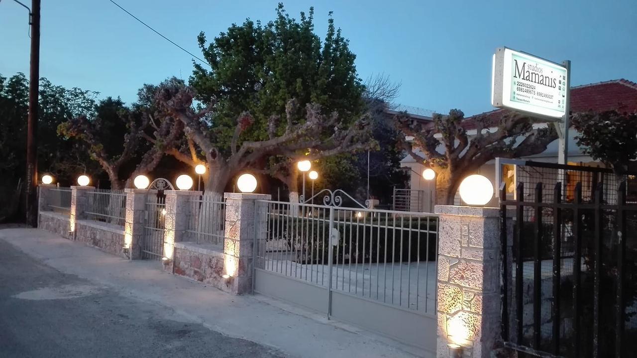 Mamanis Studios Loutra Aidhipsou Exteriör bild